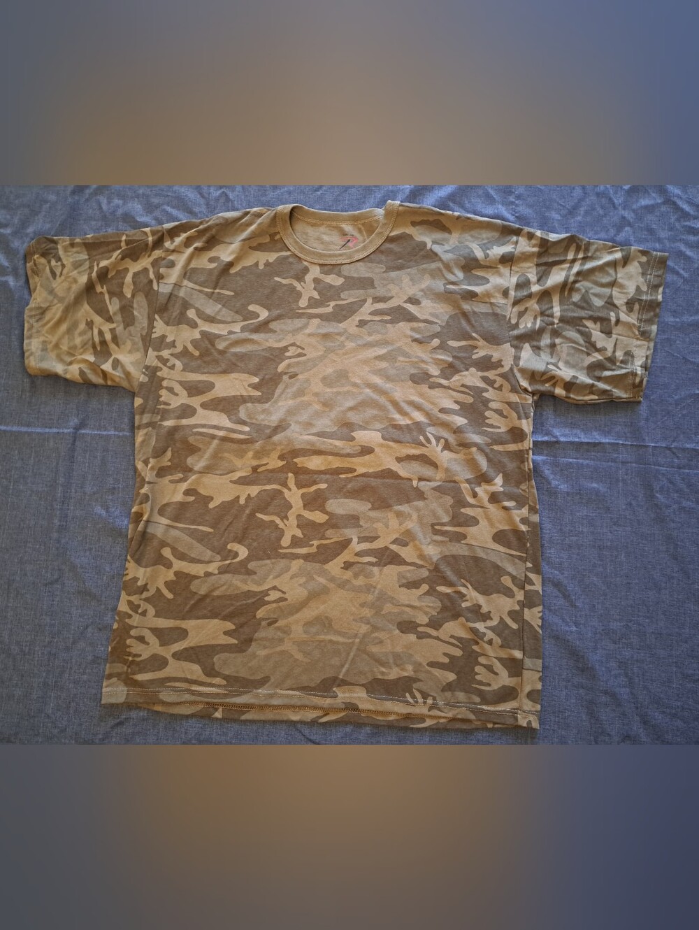 Rothco Desert Camo Men's Short-Sleeve T-Shirt - Tan & Brown